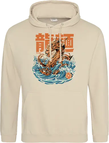 Black Great Ramen Dragon off Kanagawa