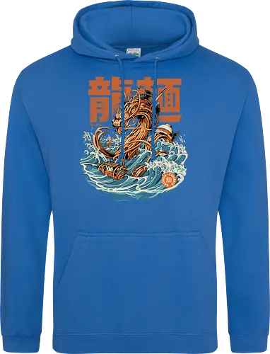 Black Great Ramen Dragon off Kanagawa