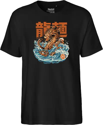 Black Great Ramen Dragon off Kanagawa