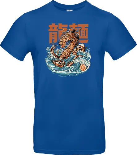Black Great Ramen Dragon off Kanagawa