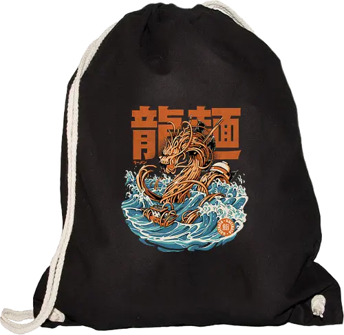 Black Great Ramen Dragon off Kanagawa