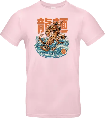 Black Great Ramen Dragon off Kanagawa