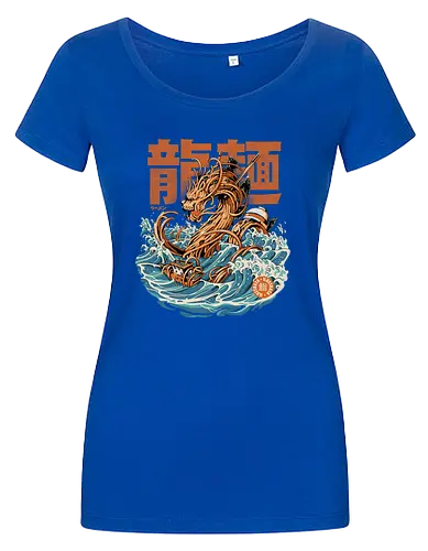 Black Great Ramen Dragon off Kanagawa