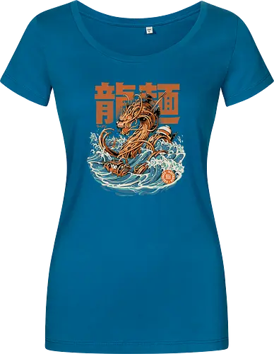 Black Great Ramen Dragon off Kanagawa