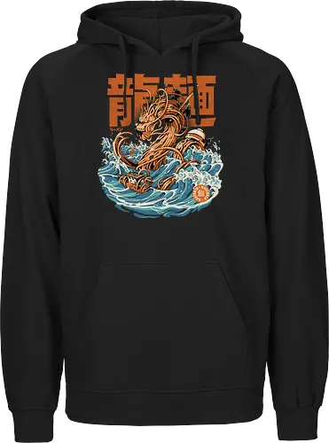 Black Great Ramen Dragon off Kanagawa