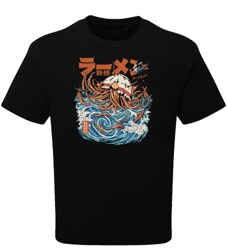 Black Dark Great Ramen off Kanagawa
