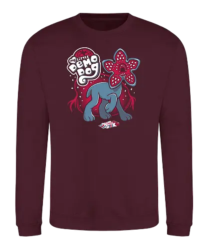 Demodog - stranger kids, demo, pony, series, tv, lucas, dustin, mike, will, eleven, dog, hund - Sweatshirt