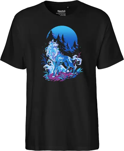 Spiritual Aqua Wolf