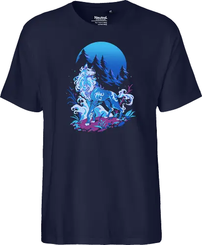 Spiritual Aqua Wolf