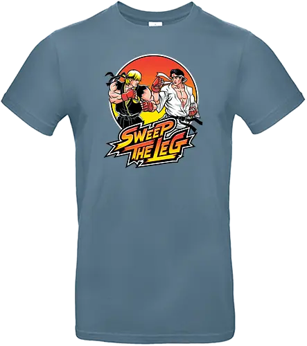 Legsweep - gaming, karate, martial arts, kung fu, ryu, Bt em up - Standard T-Shirt