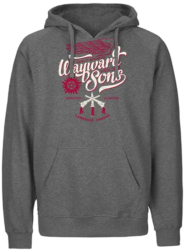 Wayward Sons - monster, hunter, winchester, sam, dn - Fairtrade Hoodie