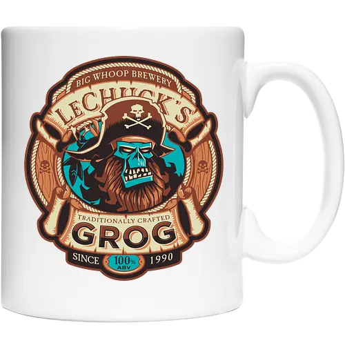 Le Chuck's Grog - rum, monkey island, le chuck, pirate, lucasarts