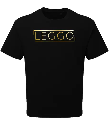 Leggo (Gold) - Oversize T-Shirt