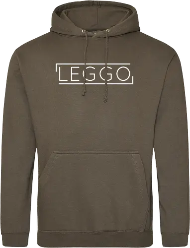 Leggo (White) - Standard Hoodie