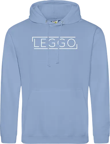 Leggo (White) - Standard Hoodie