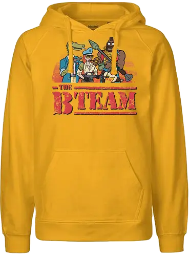 The B Team - rick, morty, Ball Fondlers, tv, animation, metal, mashup - Fairtrade Hoodie