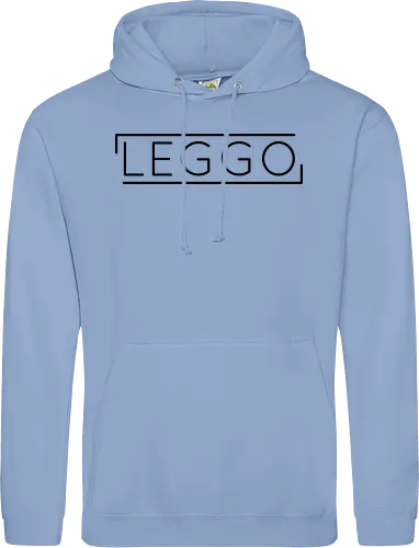 Leggo (Schwarz) - Standard Hoodie