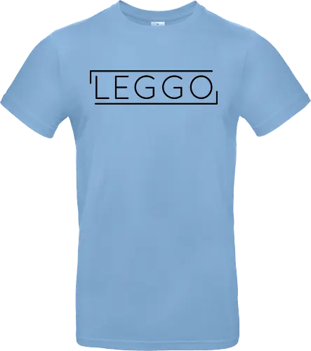 Leggo (Schwarz) - Standard T-Shirt