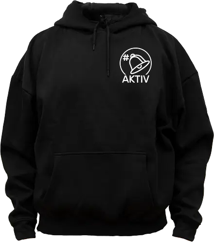 Glocke Aktiv (Weiß) - Boxy Oversize Hoodie