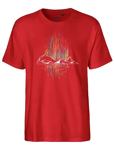 Aurora - aurora, nordlichter, aurora borlis - Fairtrade T-Shirt