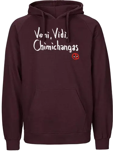 Veni, Vidi, Chimichangas - mcu, superheroes, comics, comic, hero - Fairtrade Hoodie