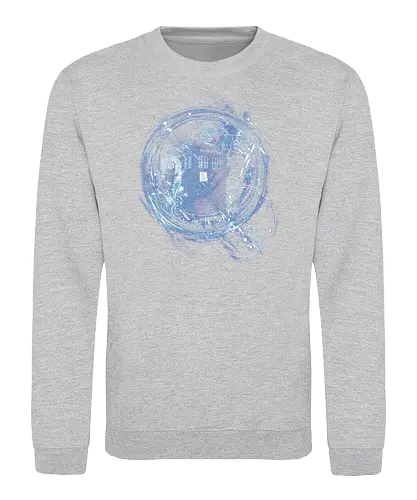 Time and Space Machine - tardis, Doctor, bbc, docter who, Doctor - Sweatshirt