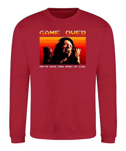 Game Over Tommy - the room, demonigote, trash movie, gaming - Sweatshirt