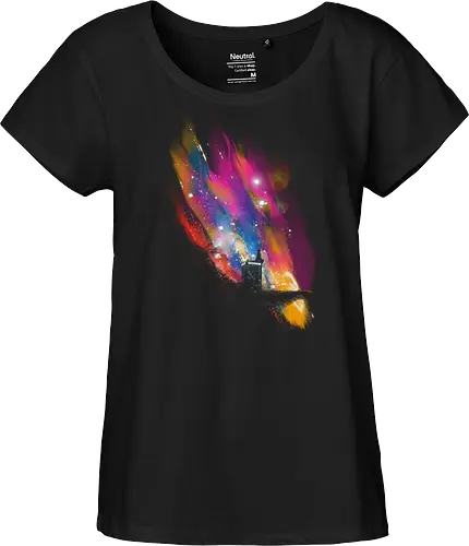 Sunset on Gallifrey - gallifrey, dr., the doctor, serie, tardis, timelord, Doctor - Fairtrade Girl Shirt
