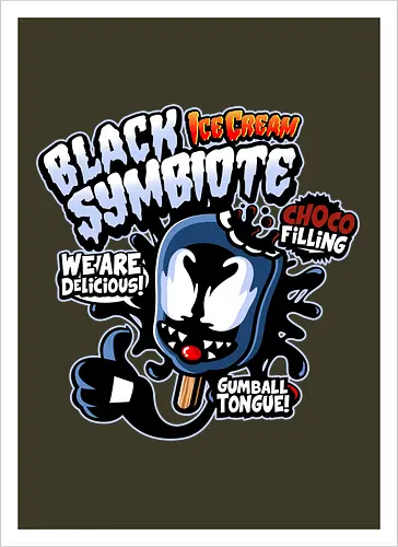 Black Symbiote Ice Cream