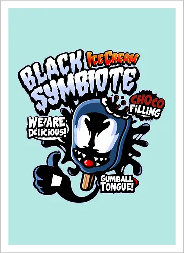 Black Symbiote Ice Cream