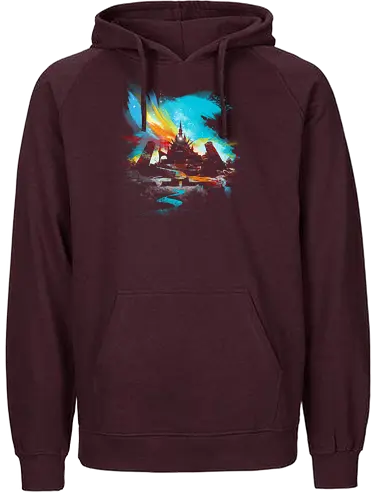 Sunset on  - Hero of Time, legend of, gaming, game, console, wild, Princess, Breath - Fairtrade Hoodie