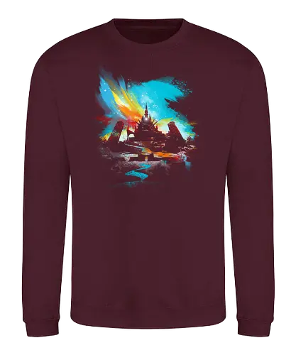 Sunset on  - Hero of Time, legend of, gaming, game, console, wild, Princess, Breath - Sweatshirt