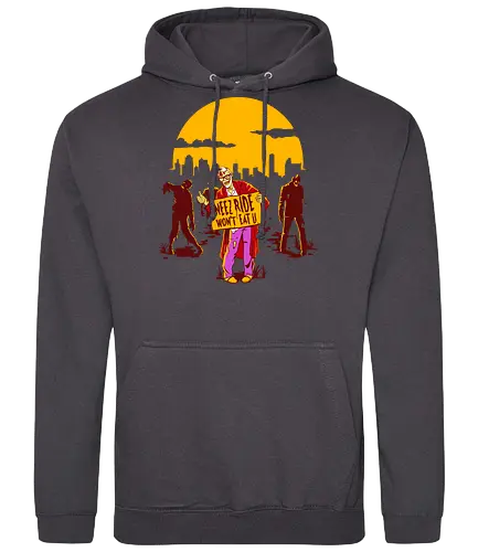 Neez Ride - zombie, need ride, won't eat, promise, undead - Standard Hoodie