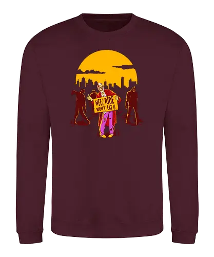 Neez Ride - zombie, need ride, won't eat, promise, undead - Sweatshirt