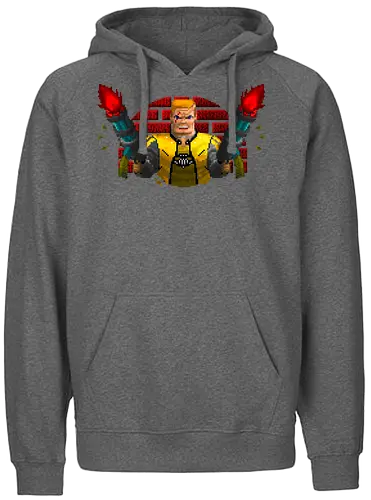 Time to get psyched - wolfenstein, terror billy, blascovic - Fairtrade Hoodie
