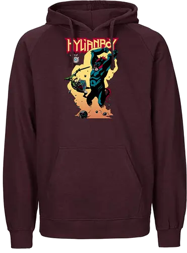 Hylianboy - gaming, classic gaming, retrogaming, Comic, mashup, Hero of Time - Fairtrade Hoodie
