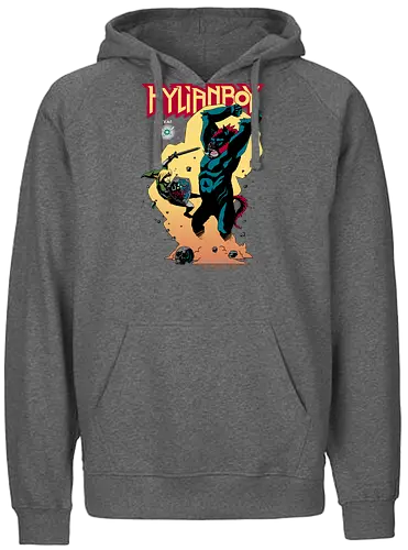 Hylianboy - gaming, classic gaming, retrogaming, Comic, mashup, Hero of Time - Fairtrade Hoodie