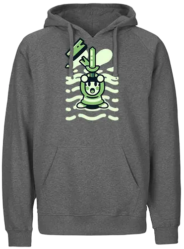 The Hero awakens - awakening, classic, gaming, retrogames, Hero of Time - Fairtrade Hoodie