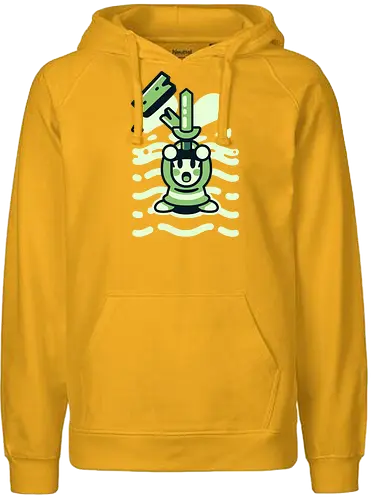 The Hero awakens - awakening, classic, gaming, retrogames, Hero of Time - Fairtrade Hoodie