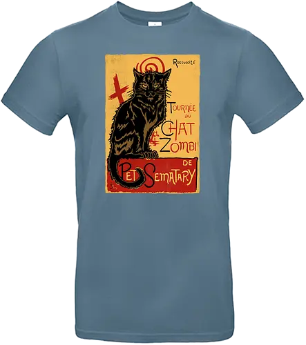 Le Chat Zombi - Le chat noir, zombie, katze, stephen king, Pet Sematary, horror, classic - Standard T-Shirt
