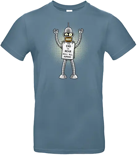 Rusty End - end of the world, bender, conspiracy, aluhut, verschwörung - Standard T-Shirt