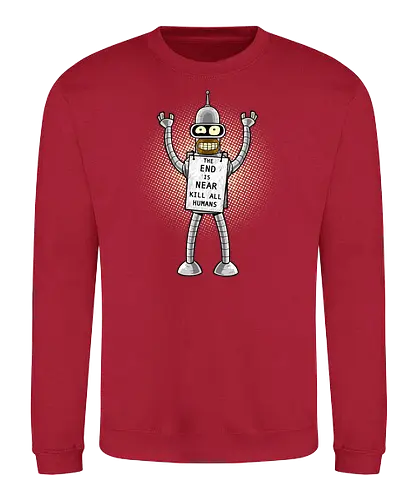 Rusty End - end of the world, bender, conspiracy, aluhut, verschwörung - Sweatshirt