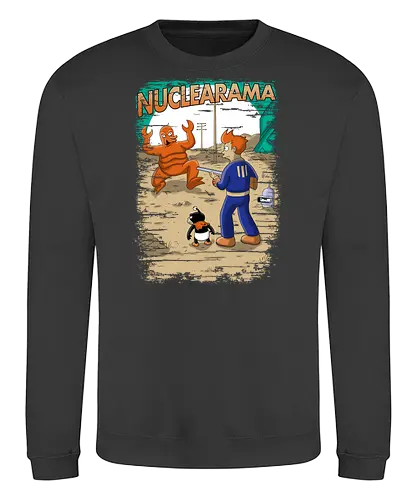Nuclearama - mashup, wasteland, zoidberg, fry, nibbler - Sweatshirt