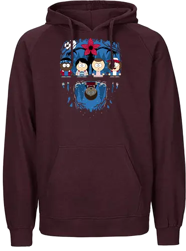 Stranger Park - mashup, eleven, will, stranger kids, mike, lucas, dustin - Fairtrade Hoodie