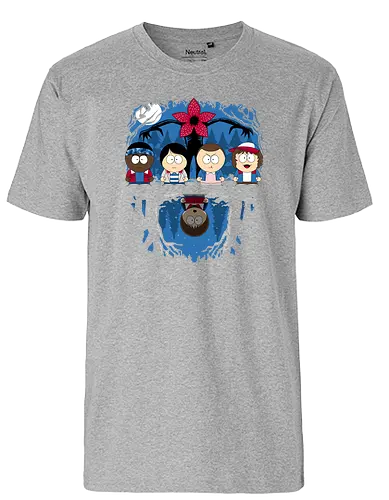 Stranger Park - mashup, eleven, will, stranger kids, mike, lucas, dustin - Fairtrade T-Shirt
