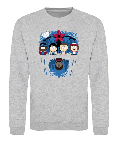 Stranger Park - mashup, eleven, will, stranger kids, mike, lucas, dustin - Sweatshirt