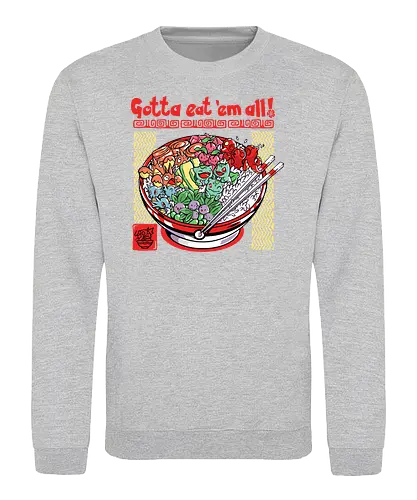 Pokébowl - Pokébowl, Bowl, food, reis, fish, gemüse, vegetables, obst, rice - Sweatshirt