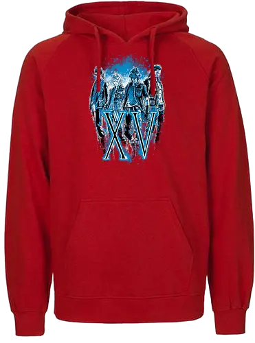 XV - ff, noctis lucis caelum, ignis scientia, gladiolus amicitia, prompto argentum, gaming, games - Fairtrade Hoodie
