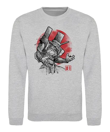 Mecha01 - mech, gundam, anime, manga, kaiju, movie, film, eva01, EVA, NGE, evangelion - Sweatshirt