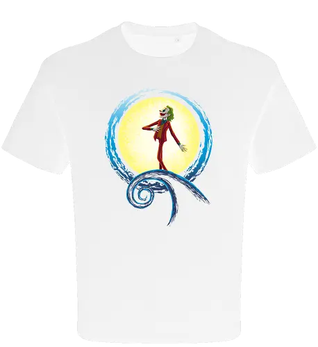 Nightmare Comedy - joke, comedy, comedian, clown, mashup, film, comic, nightmare - Oversize T-Shirt